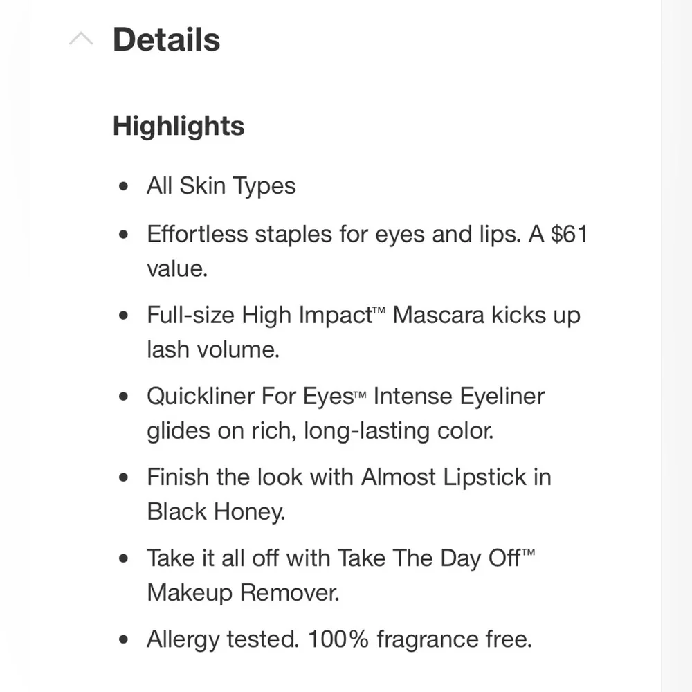 Clinique Makeup MVP's Cosmetic Set 🆕 - Picture 5 of 6